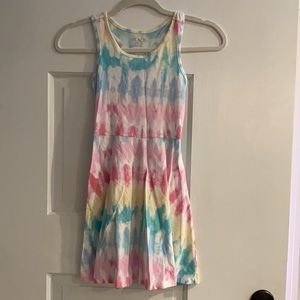 Girls tie dye sundress
